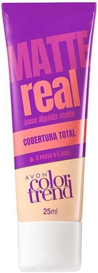 Frasco de base liquida avon matte